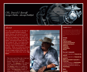 davidjboroff.com: CPL. David J. Boroff
