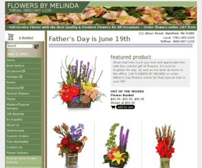 flowersbymelinda.net: Wakefield Florist | Wakefield MA Flower Shop | FLOWERS BY MELINDA
Buy flowers from your local florist in Wakefield, MA - FLOWERS BY MELINDA will provide all your floral and gift needs in Wakefield, MA