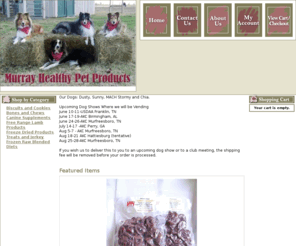 murrayhealthypet.net: Murray Healthy Pet Products
 