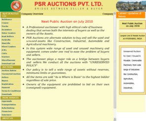 psrauctions.com: PSR Auctions
