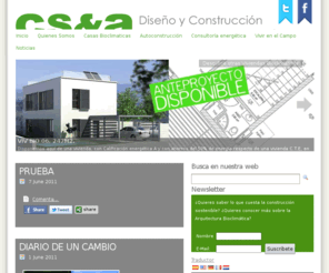 csya.net: CS&A
Estamos especializados en el ámbito de la eco-construcción o construcción sostenible ofreciendo para ello el mejor diseño de proyectos y de todo tipo de proveedores de bioclimática con la mejor relación calidad-precio.