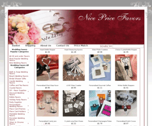 nicepricefavors.com: Wedding Favors at Nice Prices
