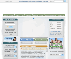 selco.org: SELCO Community Credit Union - Serving Lane, Deschutes, Linn, Benton, Marion and Polk Counties in Oregon
SELCO Community Credit Union is a full-service financial institution serving anyone who lives or works in Lane, Deschutes, Linn, Benton, Marion or Polk counties in Oregon.