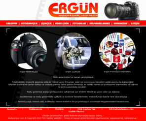 studyoergun.com: STÜDYO ERGÜN - www.studyoergun.com | FOTOĞRAFÇILIK & ÇİÇEKÇİLİK
STÜDYO ERGÜN - www.studyoergun.com | FOTOĞRAFÇILIK & ÇİÇEKÇİLİK | URA PRODÜKSİYON & Webmaster : Olba KESKİNIŞIK