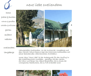 swellendam.biz: www.swellendam.biz - Ferienhaus in Swellendam, Südafrika
Ferienhaus zu vermieten in Swellendam, Südafrika. Umgeben von der Natur, mit Blick auf die Langeberge