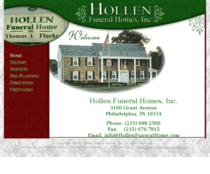 hollenfuneralhome.com: Hollen Funeral Homes, Inc.
