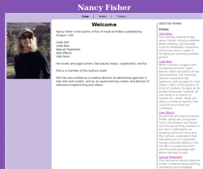 nancy-fisher.com: Home - Nancy Fisher
The website maintained by Nancy Fisher.