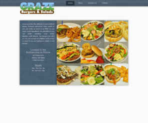 letsgograzy.com: Graze Burgers & Salads
Joomla! - the dynamic portal engine and content management system