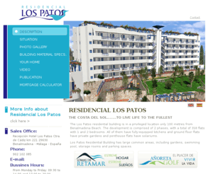 residenciallospatos.es: Residencial Los Patos - Descripción
Residencial Los Patos, Costa del Sol, MÃ¡laga