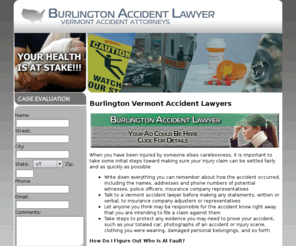 burlingtonaccidentlawyer.com: Burlington Vermont Accident Lawyers
Burlington Vermont Accident Lawyer.