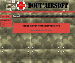 doctairsoft.com: DOCT'AIRSOFT
Custom, Upgrade, Entretien, réparation et vente de pièces détachées d'AIRSOFT