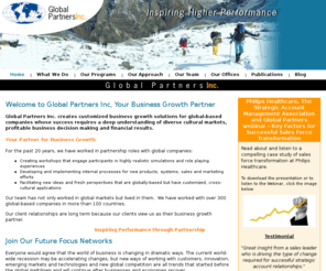 globalpartnersinc.com: International Consulting and Training - Global Partners
Global Partners Inc is an international consulting and training firm offering customized programs in sales, marketing and project leadership worldwide.