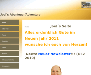 joel-web.org: Home
Joel´s Abenteuer, Hilfsorganisation, Caritativ