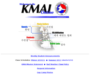 kmai.net: Korean Martial Arts Institute - Main Page
Teaching traditional Chang-Hun TaeKwon-Do to the Lapeer community since 1975.