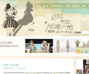 littlemissheirlooms.com: Little Miss Heirlooms | All things modern, vintage, and stylish for kids
