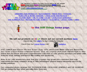 stillthings.com: Welcome To Still Things-Your Premiere Site For Sci-Fi And Much More!
