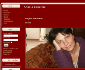 angelabonanno.com: Angela Bonanno
Il sito personale di Angela Bonanno, poetessa