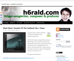 h6rald.com: Harald Heukers, songwriter & producer
This blog is about songwriting. How to record and write better songs? This blo gis also about my projects, recording and mixing techniques