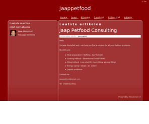 jaappetfood.com: Jaappetfood
petfood jaap pet food stertefeld consulting voer dierenvoer selo cfs wolfgang ks non ftnon consulting steam stoom tunnel japan lease game music you tube