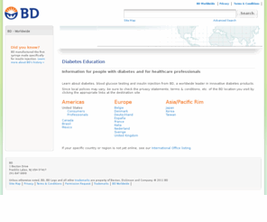 microfine.biz: BD - Diabetes Education
Diabetes education: information about diabetes, blood glucose testing and insulin injection from BD, a worldwide leader in innovative diabetes products.