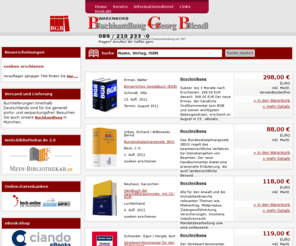 blendl.com: Buchhandlung Georg Blendl
