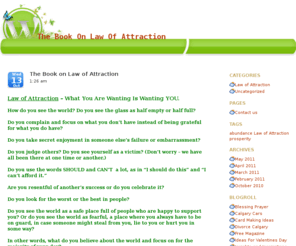 thebookonlawofattraction.com: The Book On Law Of Attraction
The Book on Law of Attraction