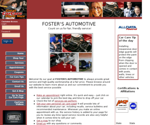 fostersautomotive.net: FOSTER'S AUTOMOTIVE
foster's automotive service and repair