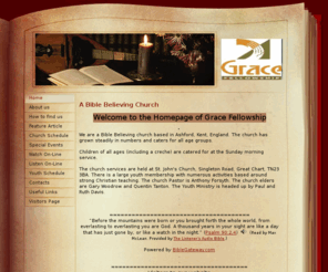 gracefellowship.co.uk: Home - Grace Fellowship (Ashford)
Grace Fellowship Church (Ashford, Kent)