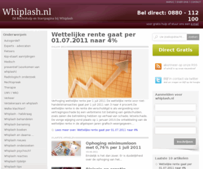 whiplash.nl: Whiplash.nl - Dé Rechtshulp en Startpagina bij een whiplash
Whiplash.nl - Dé Rechtshulp en Startpagina bij een whiplash.