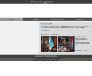 cartoleriasantacroce.com: Santacroce di Ficocelli Giuseppe - cartoleria - Bari - home - Visual site
La Santacroce è una cartoleria che tratta articoli da regalo, carta e cartone.
