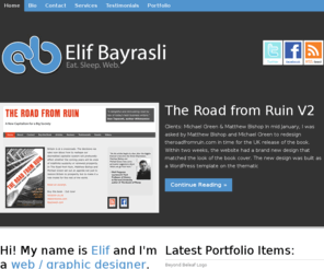 eatsleepweb.org: Elif Bayrasli | Eat. Sleep. Web.
Elif Bayrasli, Eat. Sleep. Web.