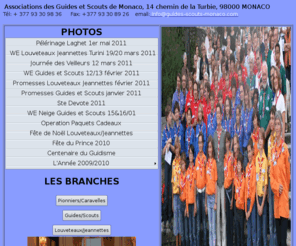 guides-scouts-monaco.com: Association des Guides et Scouts de Monaco - Guides
Monaco - Scouts Monaco - Guidisme Monaco - Scoutisme Monaco
