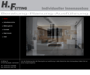 hf-individueller-innenausbau.com: Horst Fetting | Individueller Innenausbau
Horst Fetting | Individueller Innenausbau