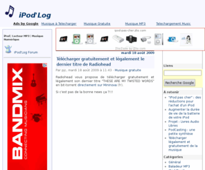 ipodlog.com: iPod'Log
