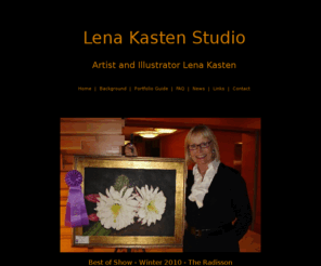 lenakastenstudio.com: Lena Kasten Studio - Home Page
Fine art by Lena Kasten in oil, watercolor, ink, graphite and colored pencil.