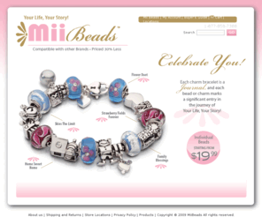 miibeads.com: Mii Beads Charm Bracelets  -
Mii Beads, personalized charm bracelets, pandora jewelry
