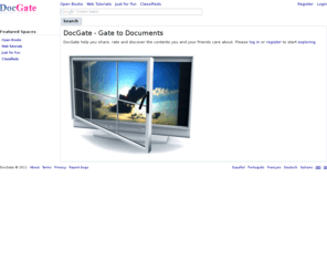 sharedgate.com: DocGate - Gate to Documents
DocGate help you share, rate and discover the contents you and your friends care about
