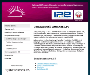 bezpieczenstwo.org: OPEZK - Strona główna
Ogólnopolski Program Edukacyjny na rzecz Zarządzania Kryzysowego skierowany do przedstawicieli Jednostek Samorządu Terytorialnego.