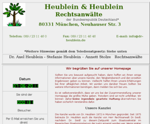 dr-heublein.com: Rechsanwälte Heublein & Heublein - Verkehrsrecht
