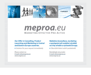 meproa.com: E-shopy, webové prezentace - Weby vytvořené firmou
Weby vytvořené firmou CRACK Computers, s.r.o.