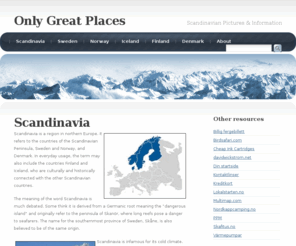 ogp.nu: OGP.nu - Only Great Places
Get all the information you need about Scandinavia and its countries.