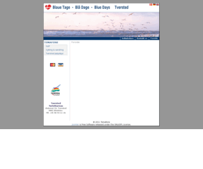 temaferie.com: Temaferie - Forside
Temaferie - Blue Days in Tversted
Blå Dage i Tversted er lig med at bo og sove godt. Hvad enten I lader sandet pible mellem fingrene i solnedgangen eller svinger golfkøllen - ja, så trætter den salte luft. Vi har håndplukket  komfortable feriehuse og ferielejligheder til Jer.