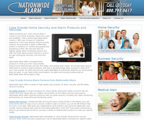 casagrandehomesecurityandalarm.com: Casa Grande, Arizona  Alarm, Alarm System, Security, Surveillance, Casa Grande Alarm Monitoring, Honeywell
Casa Grande, Arizona security products from Nationwide Alarm include alarm systems, video surveillance equipment, alarm monitoring and fire safety products. Call us today (866) 668-8169