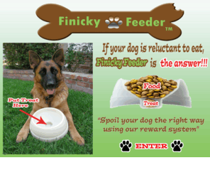 finickyfeeder.com: Finicky Feeder
finicky,feeder,bowl,meal,dog,k9,pet,healthy,train,teach