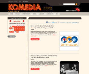 komediabrighton.com: Ticketsolve - Komedia Brighton
Ticketsolve is ticketing in your hands, with complete control over your ticketing operations, both online and at your box office.