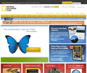 shopng.org: National Geographic Store
National Geographic Store: Shop for Magazines, Maps, Globes, Atlases, Books, DVDs, travel clothing, outdoor gear, science tools, fun and educational kids toys, and support the non-profit mission of the National Geographic Society with your purchase.