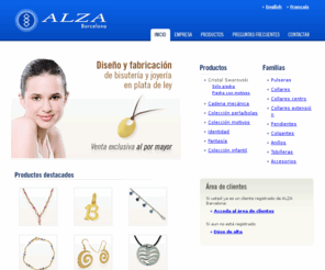 alzabarcelona.com: Bisutería ALZA
Création et fabrication de bijoux plaqué or et argent massif. Vente en gros exclusivement.