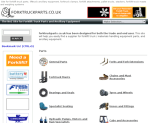 lifttruckparts.co.uk: forktruckparts.co.uk for forklift truck parts and ancillary equipment
Site for all types of forklift truck parts and ancillary equipment.