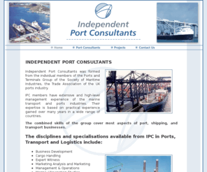 port-developments.com: Independent Port Consultants: Port Consultancy Port Project Management Marine Advisory Services Marine Planning Cargo Handling Port Operations Consultant Transport Economist
Independent Port Consultants: Individual members of the Ports and Terminals Group of the Society of Maritime Industries, the Trade Association of the UK ports industry.  We handle: Cargo Handling Market Analysis Marketing Business Development Port Management & Operations Planning & Engineering Project Development Project Finance Consultancy Project Management Shipping & Trade Training Traffic Forecasting  