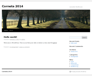 corneta2014.com: Corneta 2014 | Just another WordPress site
